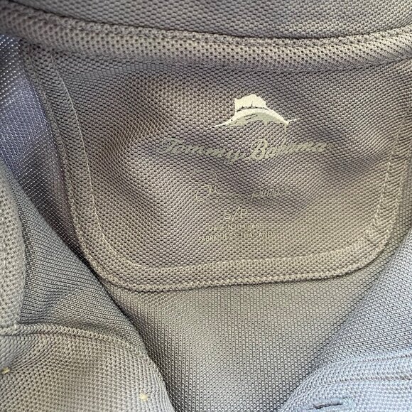 Tommy Bahama Light Gray Short Sleeve Polo Size Small - Picture 5 of 6